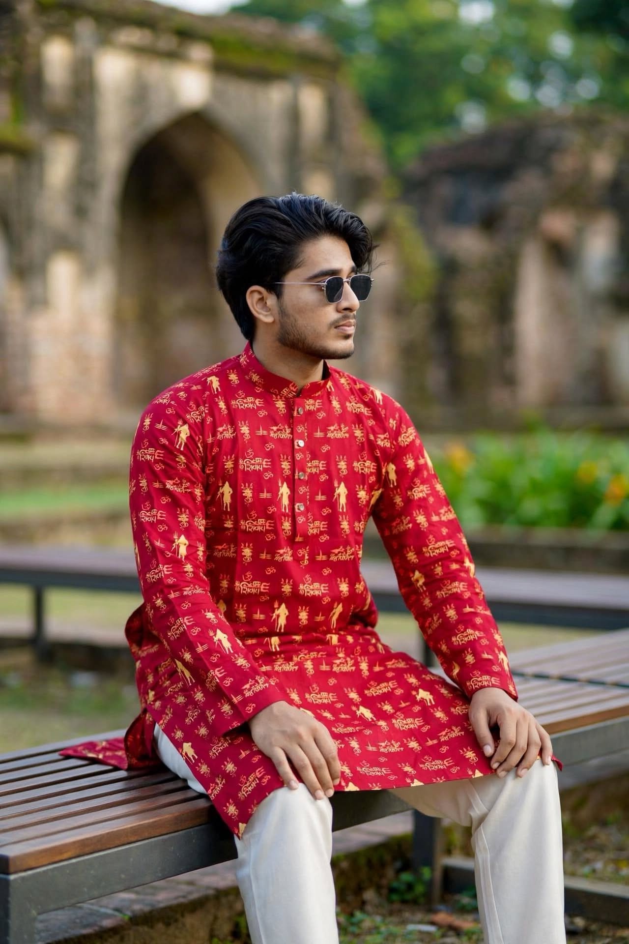 পূজা আড়ং কটন পাঞ্জাবি ৬