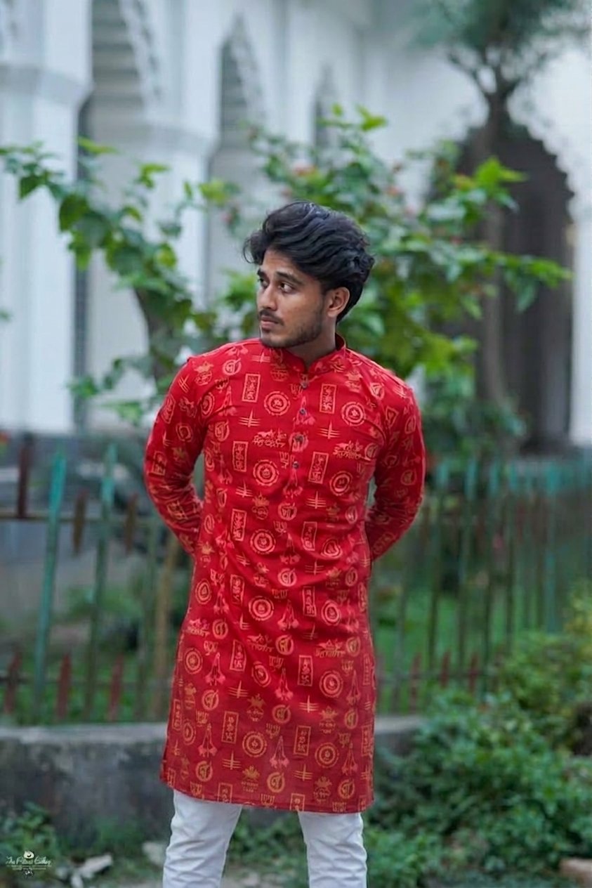 স্কীর্ণপ্রিন্ট পাঞ্জাবি দুর্গাপূজা কালেকশন