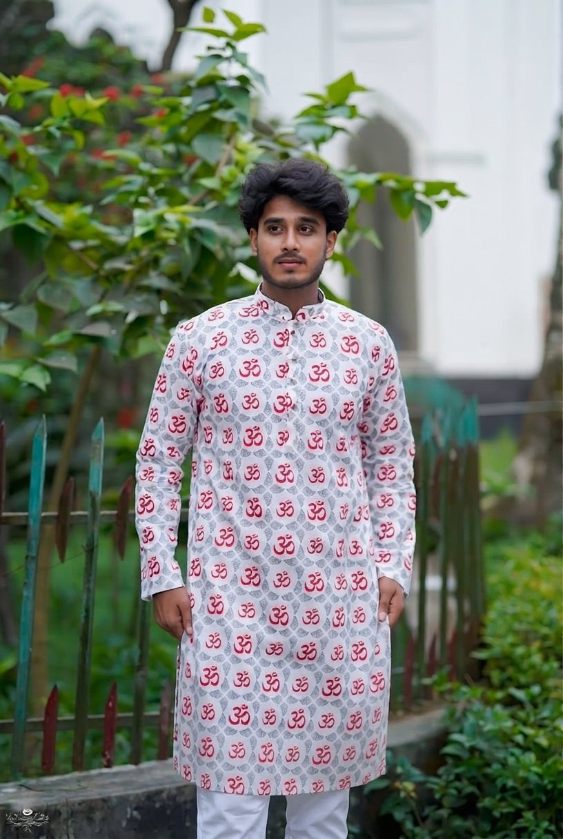 স্কীর্ণপ্রিন্ট পাঞ্জাবি দুর্গাপূজা কালেকশন