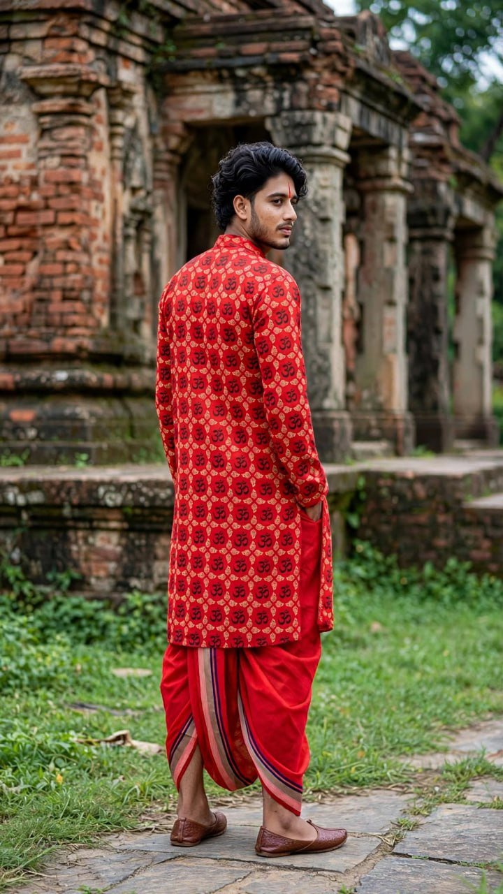 পূজা আড়ং কটন পাঞ্জাবি ৩